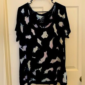 Torrid Soft Knit Strappy Tie Die T Shirt